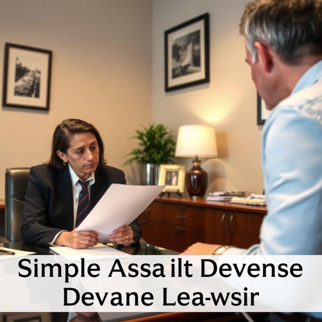 Simple Assault Defense Lawyer Fredericksburg