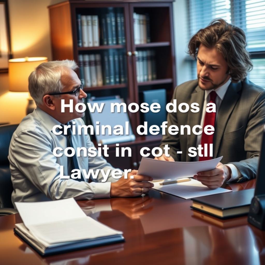 How much does a criminal defense lawyer cost in Worcester County